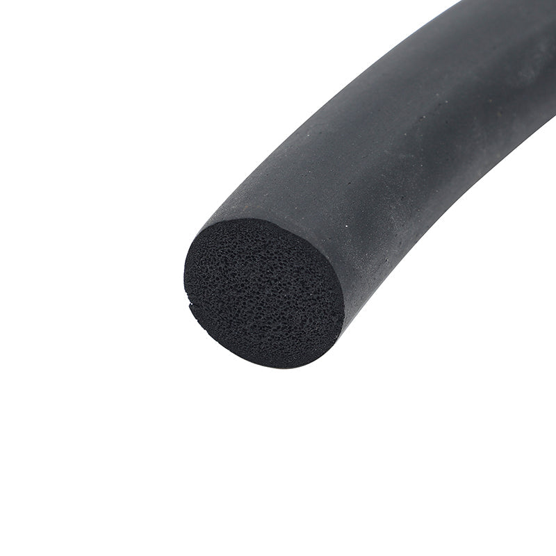 Cylindrical EPDM foam sealing strip, circular EPDM rubber, suitable for DIY seals, bearings, gaskets, foam tubes, handicrafts