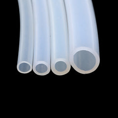 Food grade high-temperature pure silicone hose transparent tube suitable for air and liquid transmission in home brewing