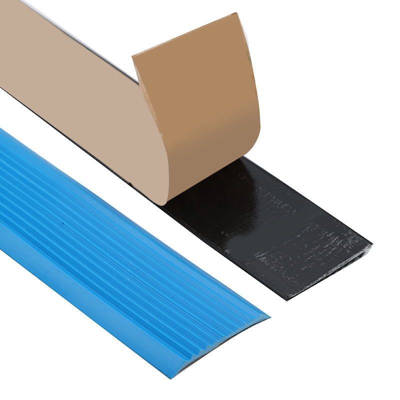 Anti slip staircase waterproof outdoor/indoor anti slip sealing strip, suitable for stairs, adhesive rubber anti slip strip, suitable for step ramps