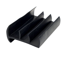 Refrigerator door sealing strip, black rubber, weatherproof and moisture-proof universal seal