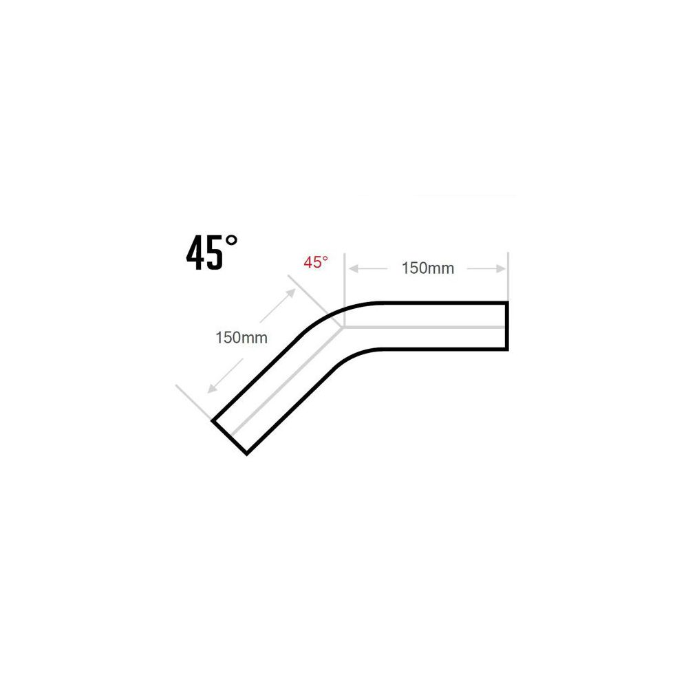 45 SILICONE CLASSIC FLUORO FUEL & OIL HOSE 1 METRE STRAIGHT