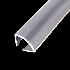 Door edge protection strip U-shaped rubber sealing protection strip Car door edge protection strip (transparent)