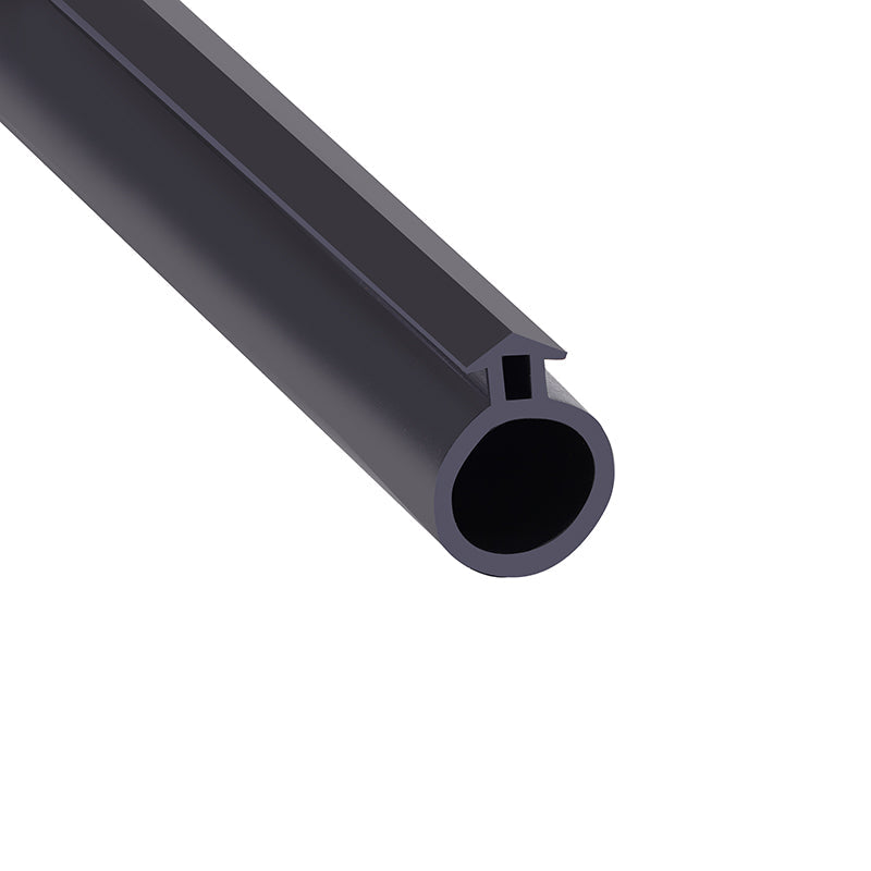 Plastic steel doors and windows, silicone rubber sealing strip, hollow ball hook tube O-shaped strip