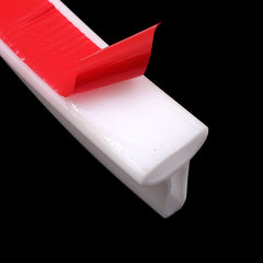 Inverted T-shaped hollow water blocking strip, used for countertops, washbasins, shower rooms, and dry wet separation