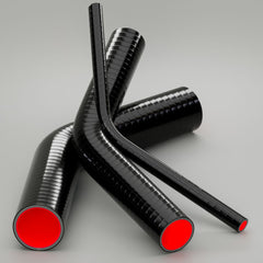 45 DEGREE ELBOW FLUORO SILICONE FUEL & OIL HOSE