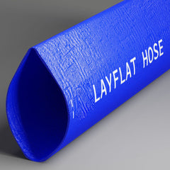 LAYFLAT DISCHARGE WATER HOSE BLUE