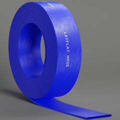 LAYFLAT DISCHARGE WATER HOSE BLUE