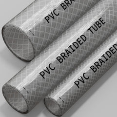 PVC REINFORCED BRAIDED AIR & WATER HOSE BLACK
