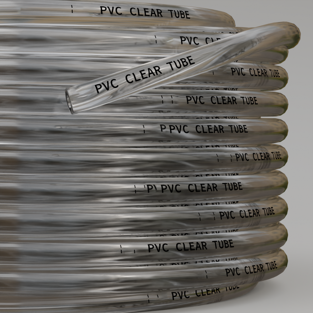 PVC UNREINFORCED CLEAR AIR & WATER TUBE