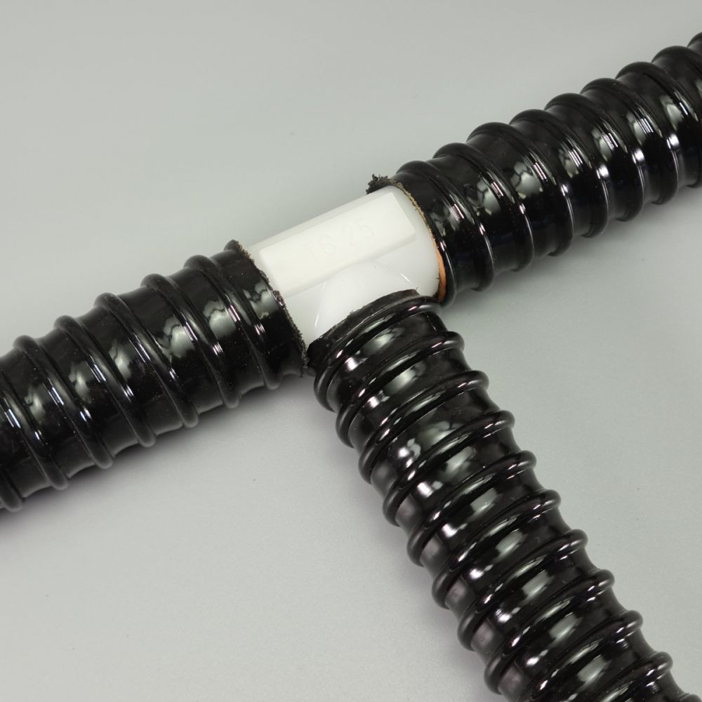 T PIECE BARBED PLASTIC HOSE CONNECTOR