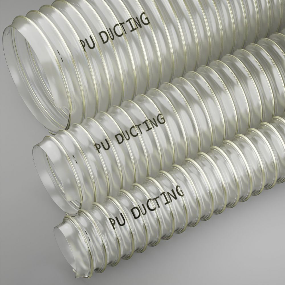 PU POLYURETHANE DUCTING - FLEXIBLE HOSE