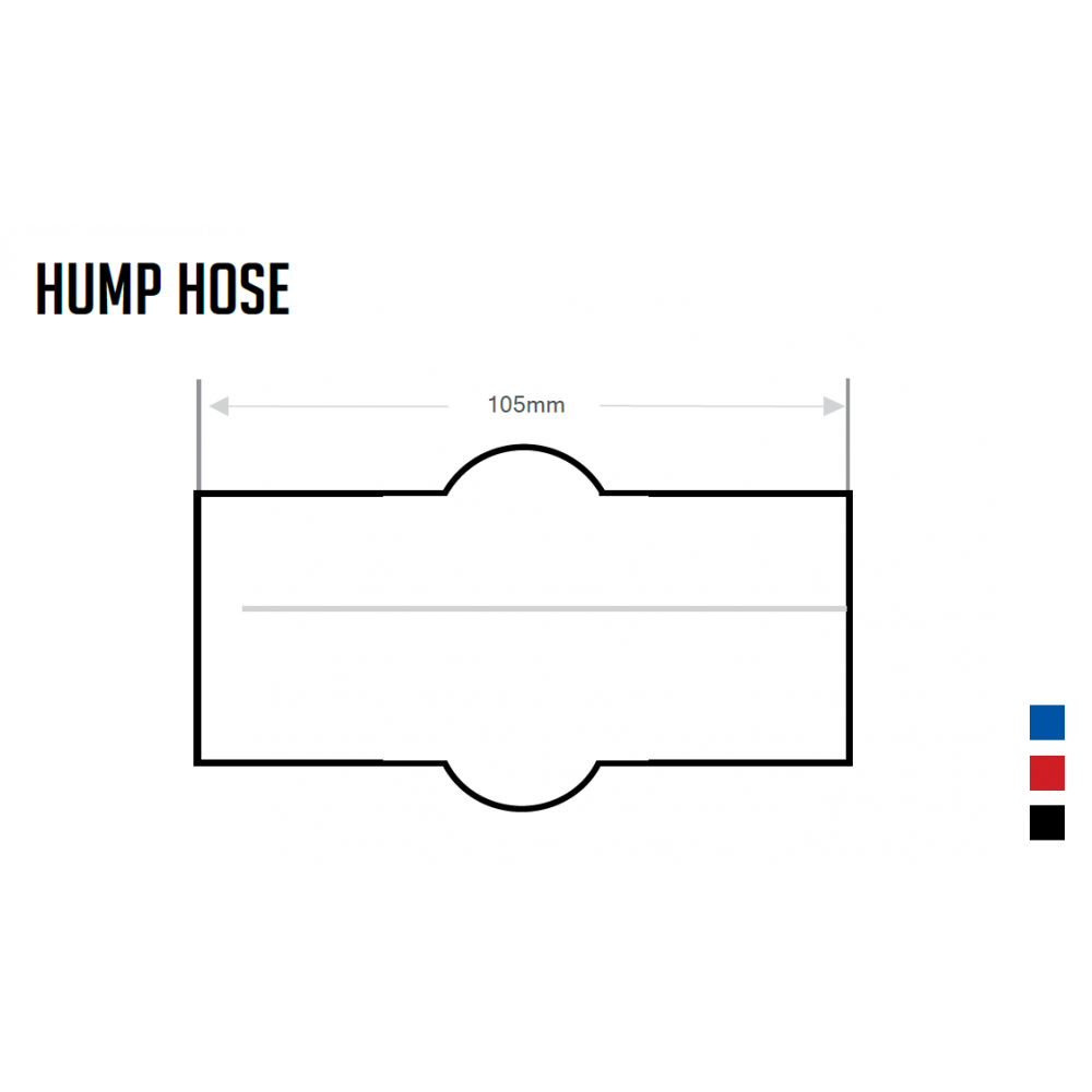 SILICONE HOSE HUMP BELLOW CONNECTOR