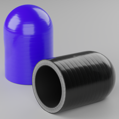 SILICONE RUBBER END CAP HOSE BLANKING PLUG