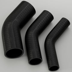 45 DEGREE ELBOW FLUORO SILICONE FUEL & OIL HOSE